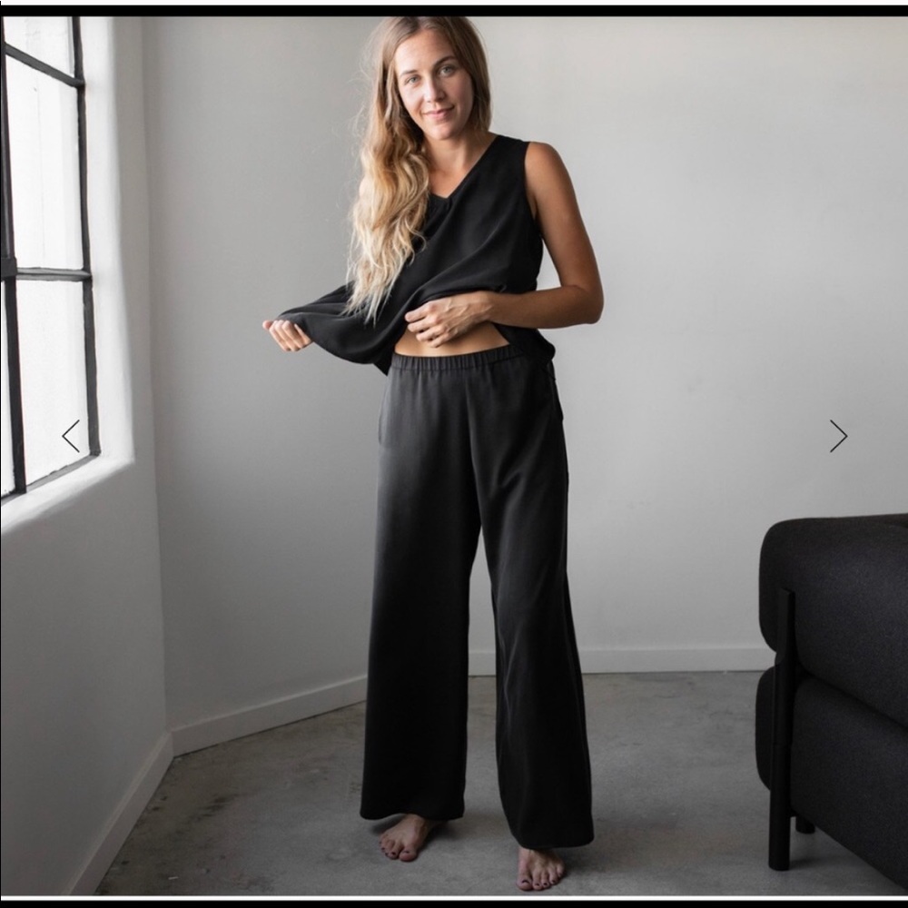 ISO: Lunya Washable Silk Pant Set, Size Small